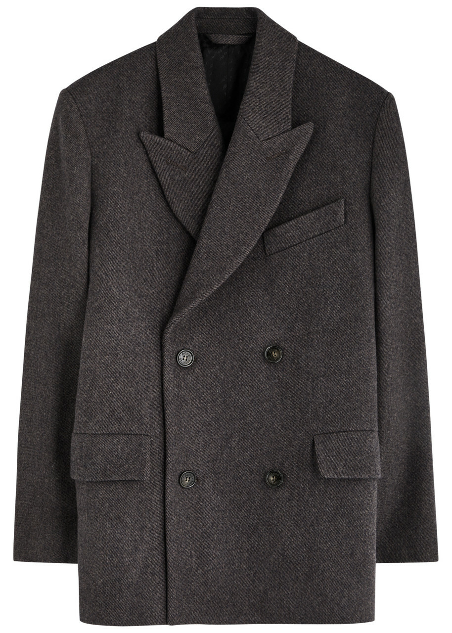 Liliuxy Double-Breasted Wool-Blend Blazer main image 1