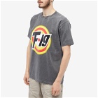 Flagstuff Men's F-LG Logo T-Shirt in Black