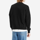Acne Studios Kalon New Face Crew Knit in Black
