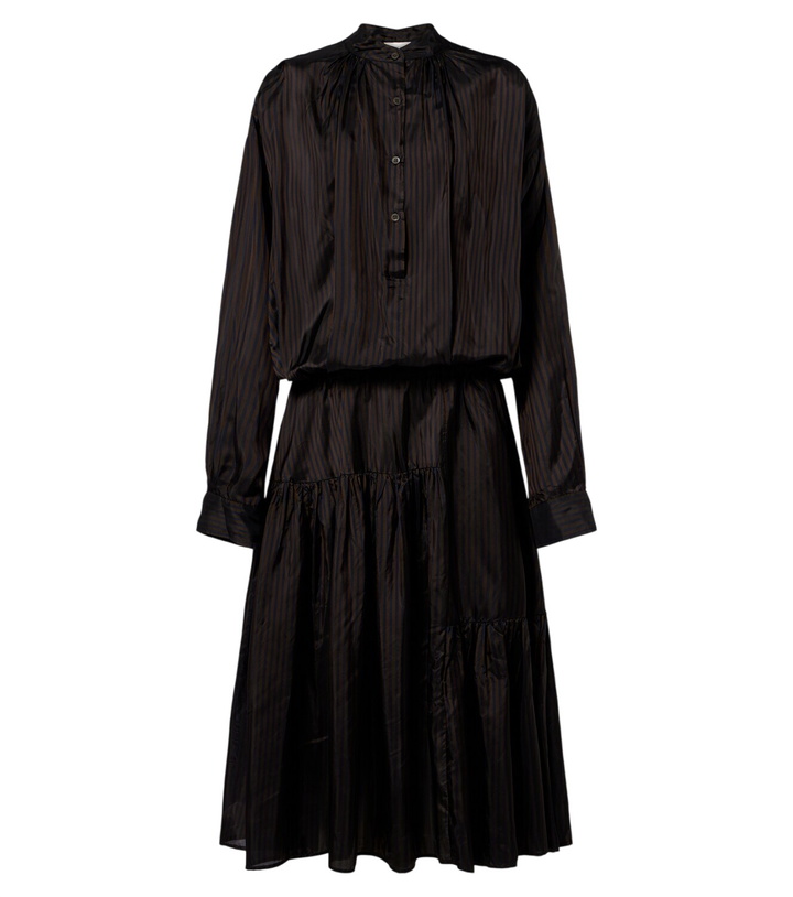 Photo: Dries Van Noten Striped midi dress