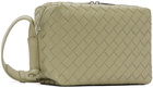 Bottega Veneta Khaki Small Loop Messenger Bag