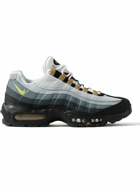 Nike - Air Max 95 Suede and Mesh Sneakers - Gray