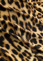 Norma Kamali Diana XL Leopard Stretch-jersey Maxi Dress Brown