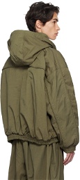 Hed Mayner Green Reebok Edition Jacket