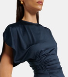 Victoria Beckham Gathered midi dress