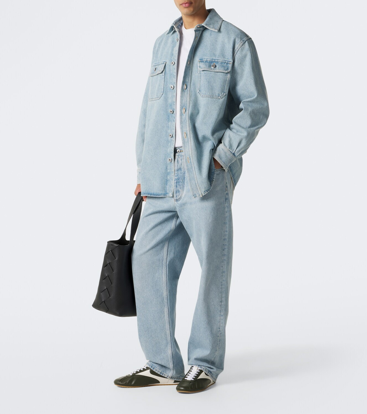 Bottega Veneta Shot leather sneakers