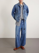 Sacai - BEYONDEXX Distressed Denim Jacket - Blue