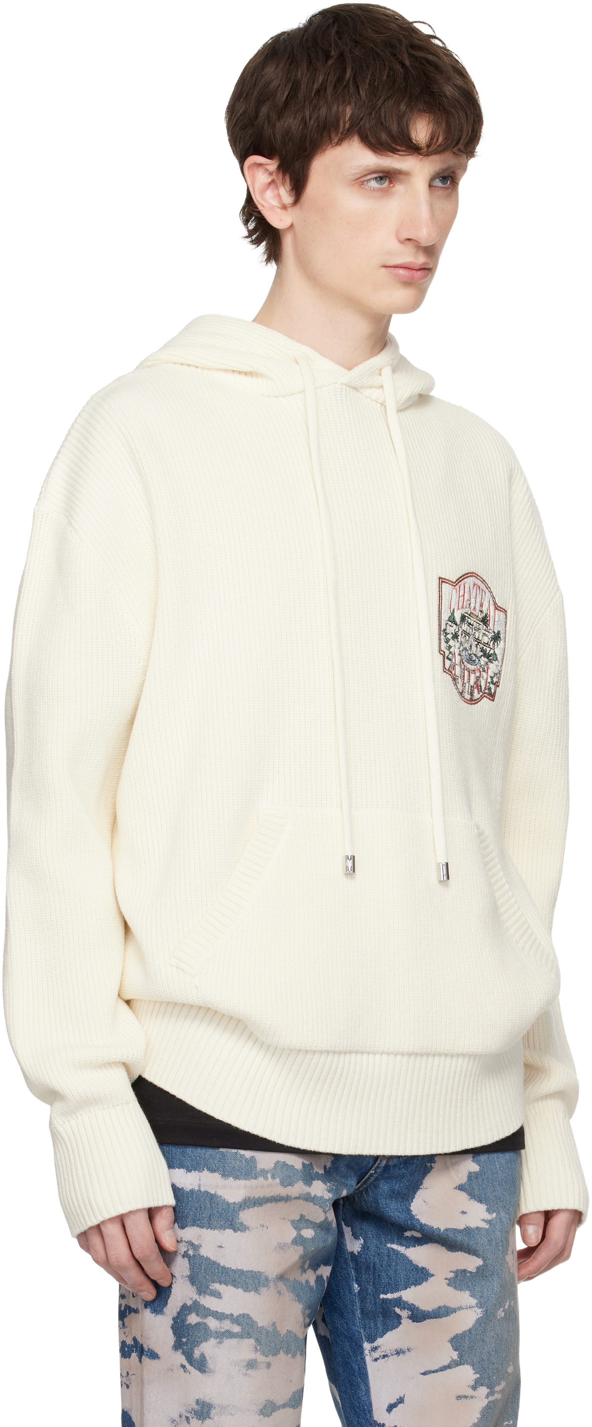 AMIRI Off-White Chateau Sketch Hoodie