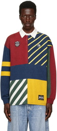 AMBUSH Multicolor Patchwork Rugby Polo