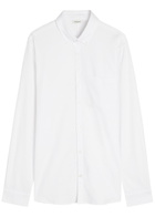 Lestrange The All Day Cotton-blend Oxford Shirt White