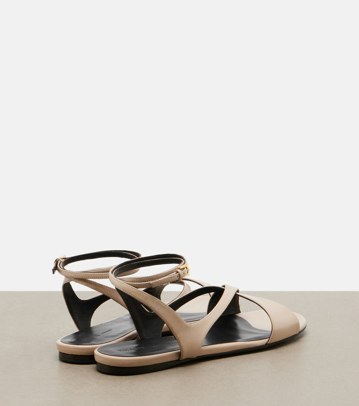 Khaite Liria leather sandals