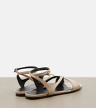 Khaite Liria leather sandals