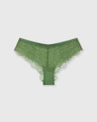 Love Stories Gloria Thong Green Womens Panty