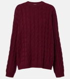 Lisa Yang Seymour cable-knit cashmere sweater