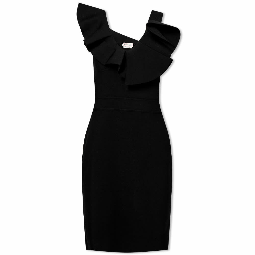 styling black mini dress MCQ Alexander McQueen (MCQ Alexander McQueen) - Long Dress - Black - 38