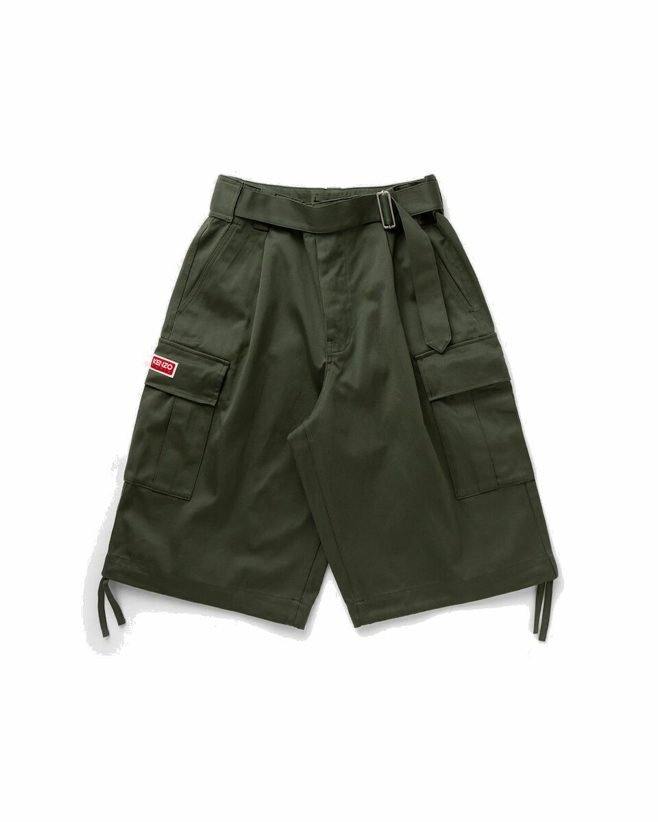 Photo: Kenzo Army Cargo Short Green - Mens - Cargo Shorts