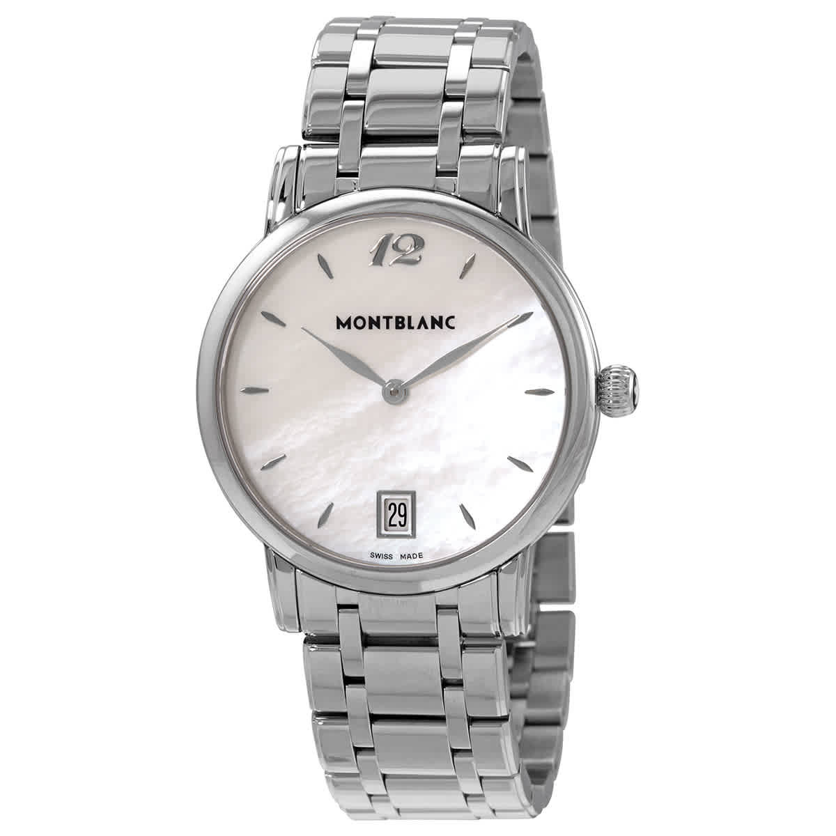 MontBlanc Star Classique Quartz Mother of Pearl Dial Ladies Watch 108764