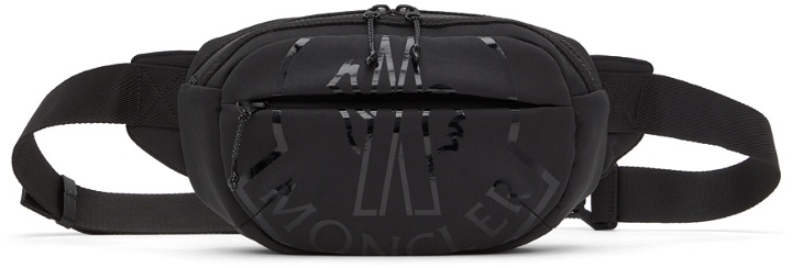 Photo: Moncler Black Cut Belt Bag