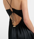 Heidi Klein Meteora silk satin maxi dress