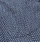 A.P.C. - Polka-Dot Cotton-Poplin Shirt - Men - Navy