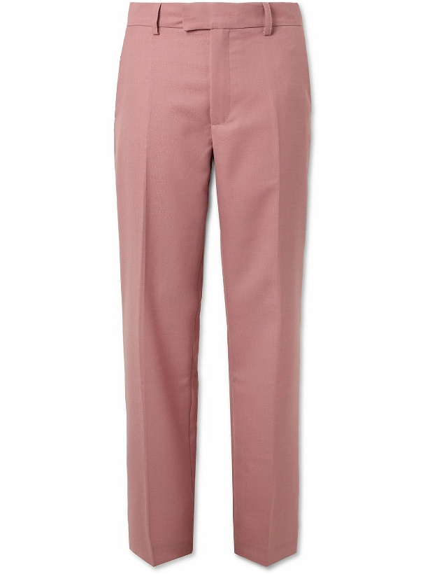 Photo: Séfr - Mike Straight-Leg Twill Suit Trousers - Pink