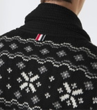Thom Browne Fair Isle intarsia cashmere cardigan