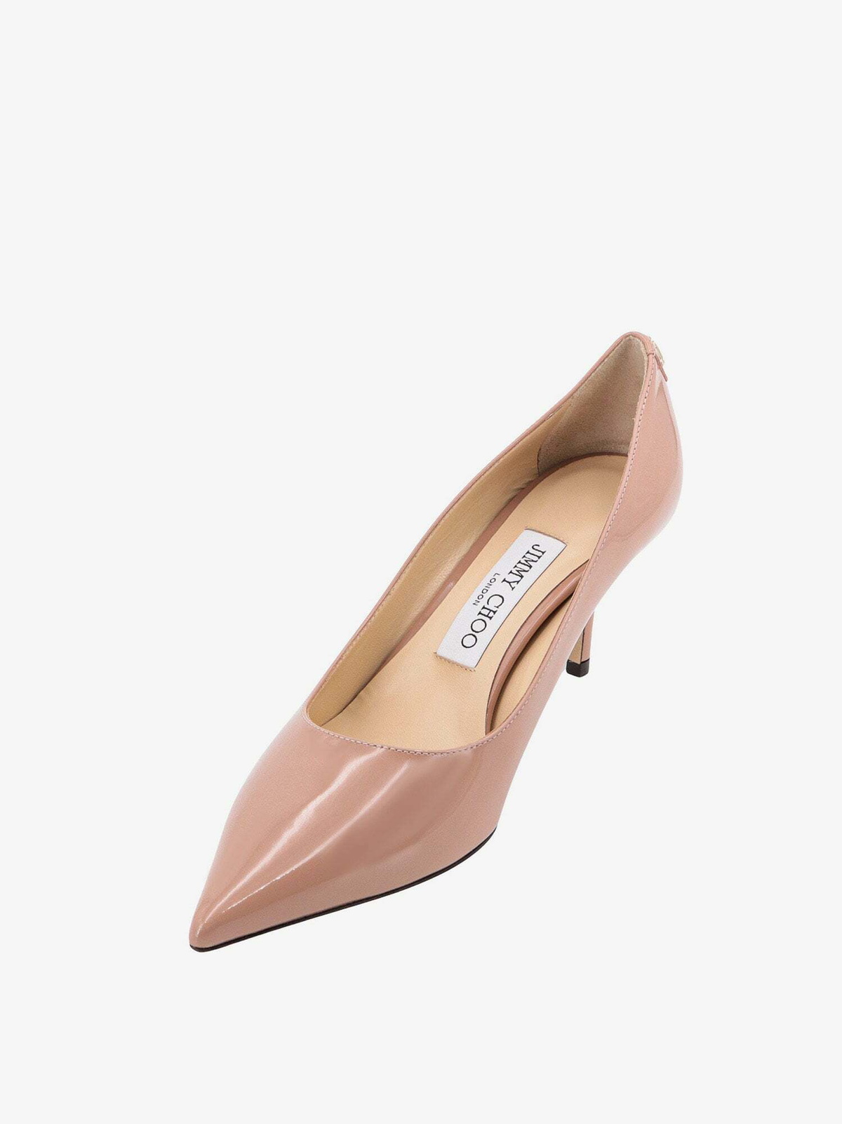 ジミーチュウ LOVE65 37½ Black Suede Pointed pumps with JC Emblem | LOVE 65 | 24:7