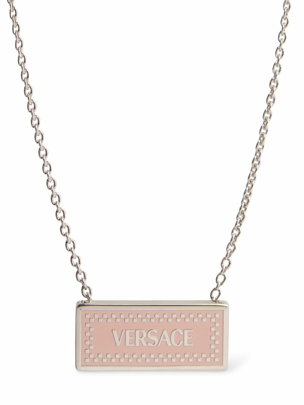 Photo: VERSACE '90s Vintage Logo Necklace