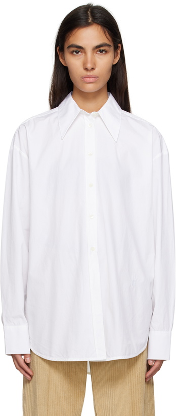 Photo: Teurn Studios SSENSE Exclusive White Viola Shirt