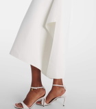 Maticevski Diadem draped asymmetric midi dress