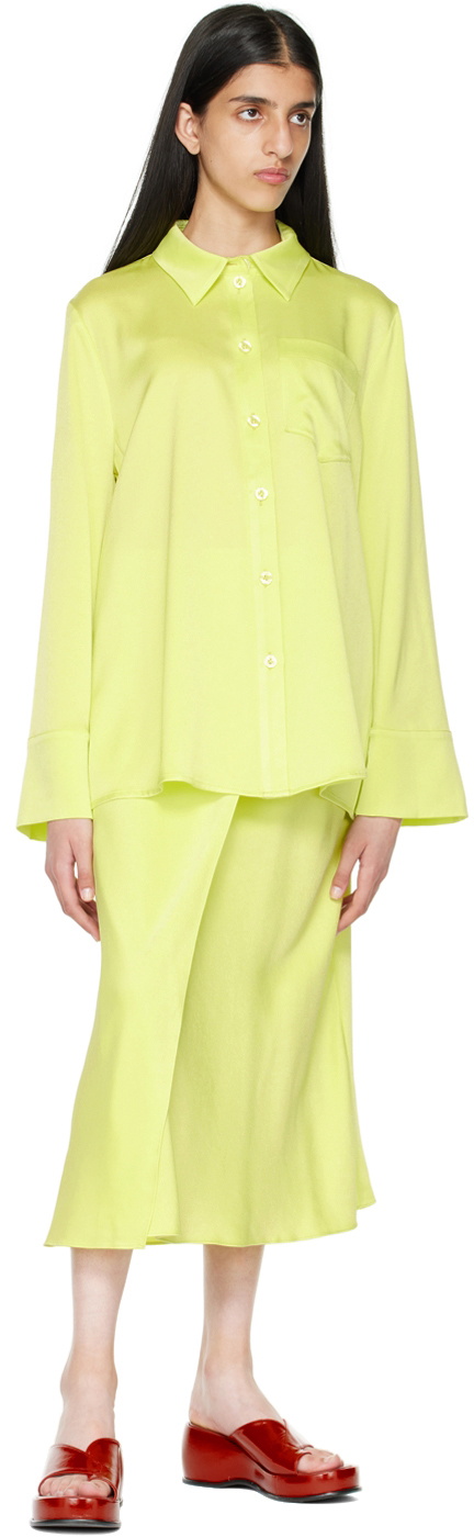 Stine Goya Green Summer Shirt