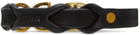 Canem Studio Black Medium Classic Cut Dog Collar