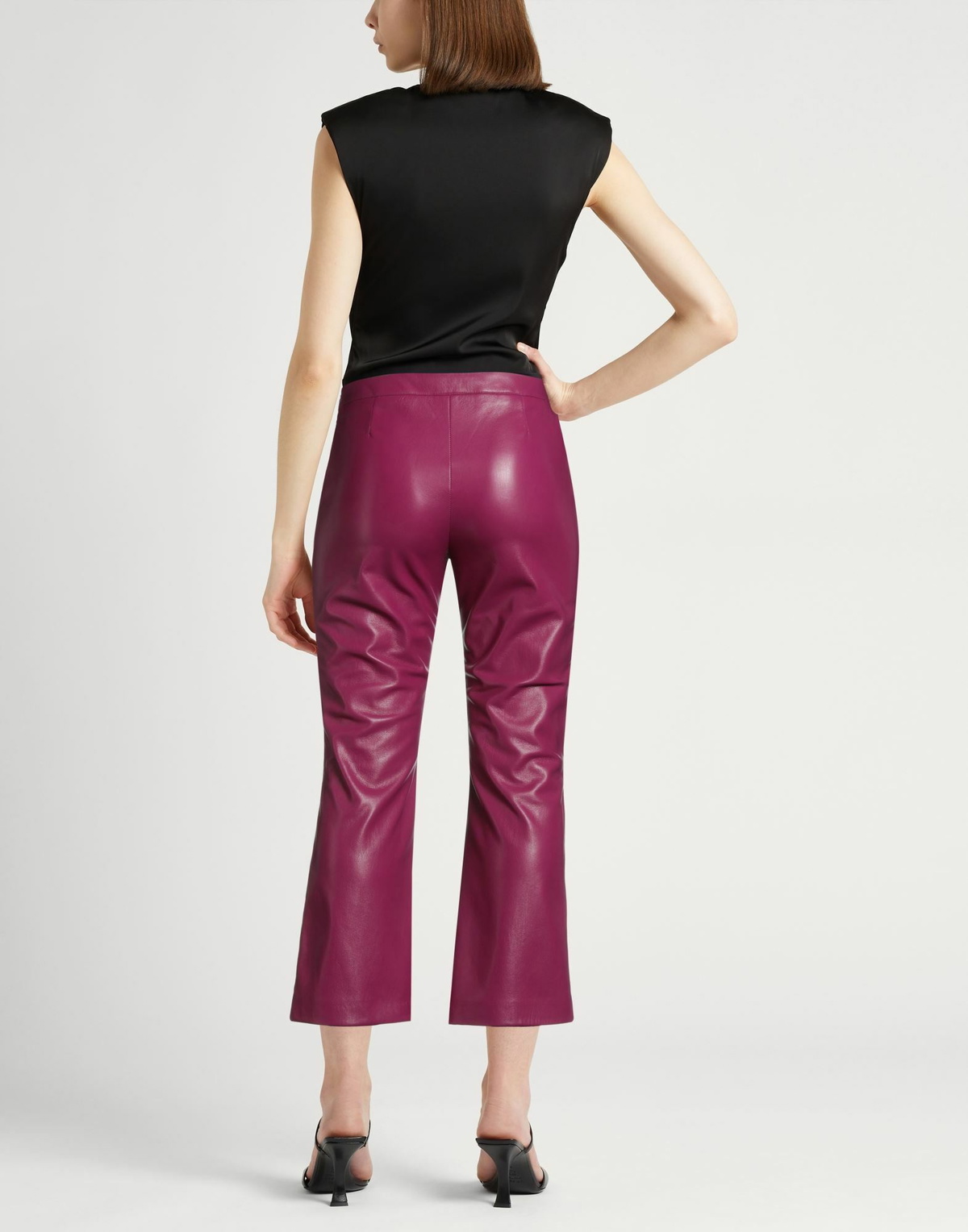 Jucca Womens Pants Mauve
