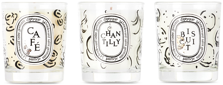 Photo: diptyque Limited Edition Coffee Shop Candle Set, 3 pcs