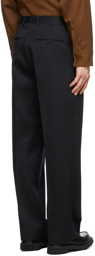 CMMN SWDN Navy Wool Otis Trousers