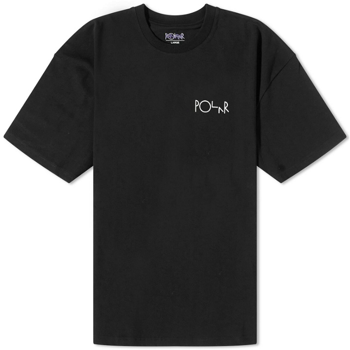 Photo: Polar Skate Co. Men's Stroke Logo T-Shirt in Black