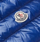 Moncler - Gien Quilted Shell Hooded Down Gilet - Blue