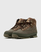 Timberland Euro Hiker Low Brown/Green - Mens - Boots