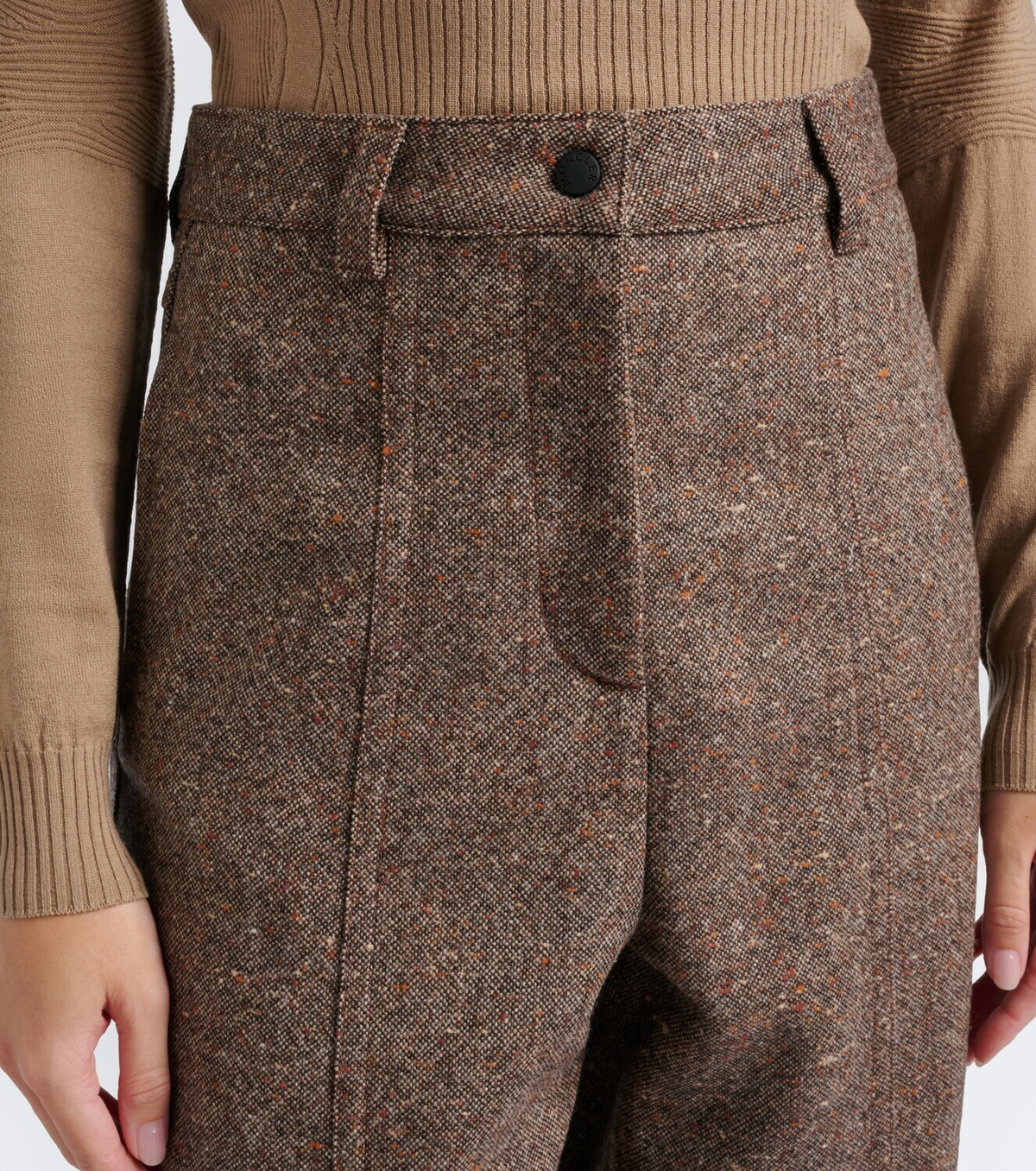 Moncler Grenoble Wool wide-leg pants