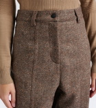 Moncler Grenoble Wool wide-leg pants