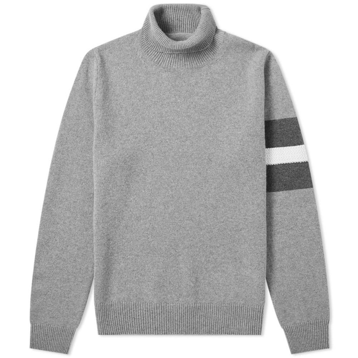 Photo: Maison Margiela 14 Arm Stripe Roll Neck Knit