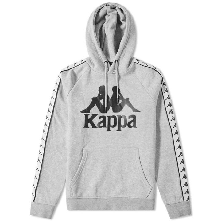 Photo: Kappa Taped Hurtado Hoody Grey & White