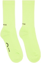 SOCKSSS Two-Pack Green & Gray Socks