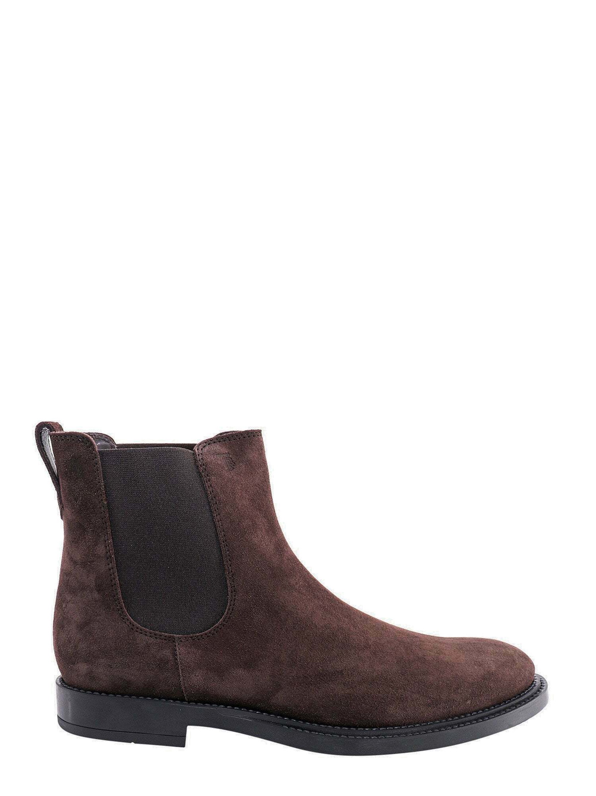 Tods Men’s dark brown suede boot Dark Brown Desert Boots in Suede – The Helm Clothing main image 2