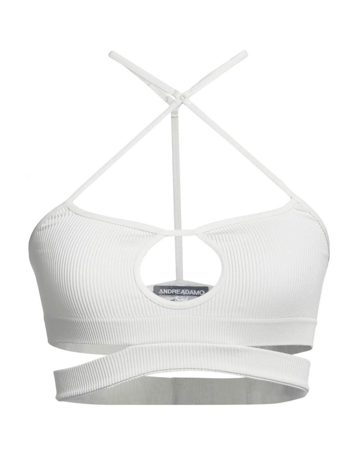 Andreādamo Womens Top in Off white