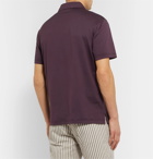 Aspesi - Cotton-Jersey Polo Shirt - Burgundy