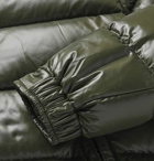 Moncler - Maya Quilted Shell Hooded Down Jacket - Green