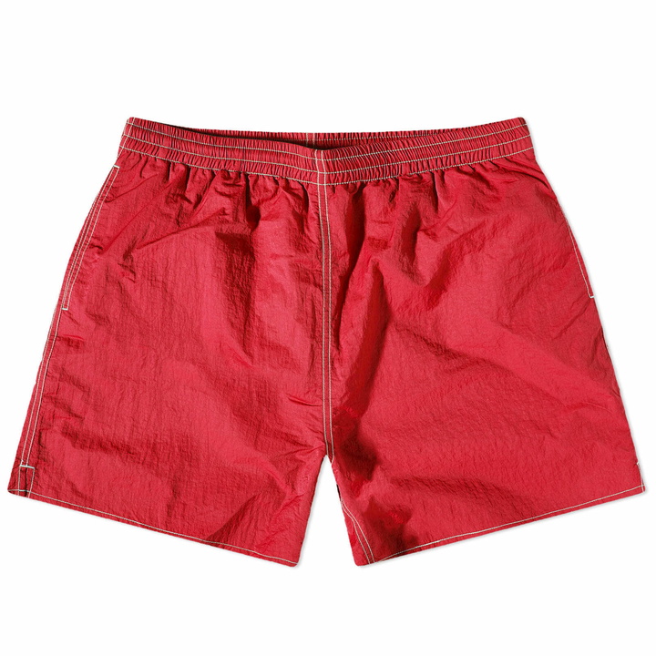 Photo: Gramicci Men's Drift Swim Short in Burst Red