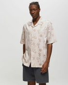 Daily Paper Revaz Shortsleeve Shirt Beige - Mens - Shortsleeves