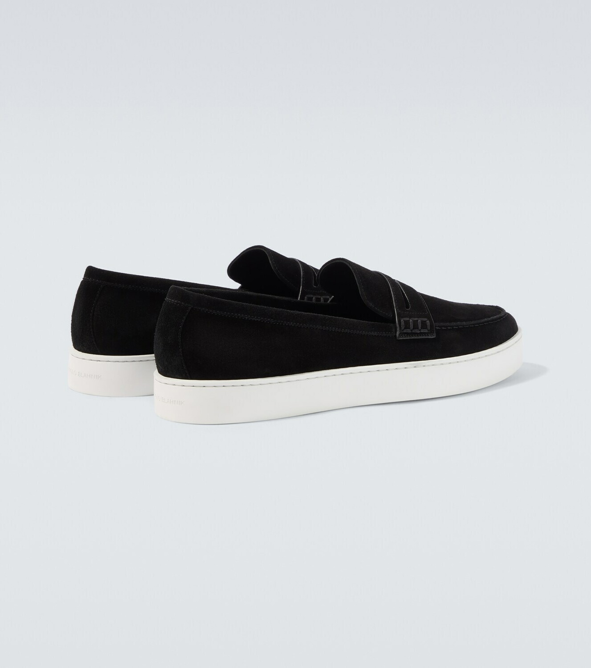 Manolo Blahnik Ellis suede loafers